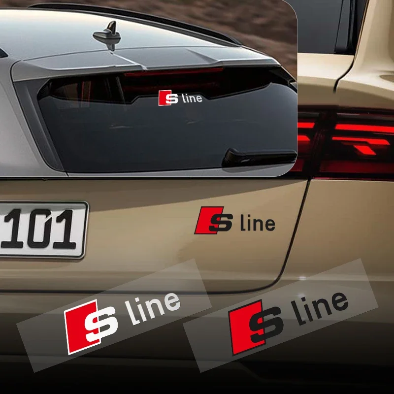 2PCS Sline Emblem Car Sticker Body Window Trunk Decoration Decal Auto Accessorie for Audi A3 A4 B8 8V B6 Q5 A5 A6 C7 8P B9 B7 C6
2PCS Sline Emblem Car Sticker Body Window Trunk Decoration Decal Auto Accessorie for Audi A3 A4 B8 8V B6 Q5 A5 A6 C7 8P B9 B7 C6