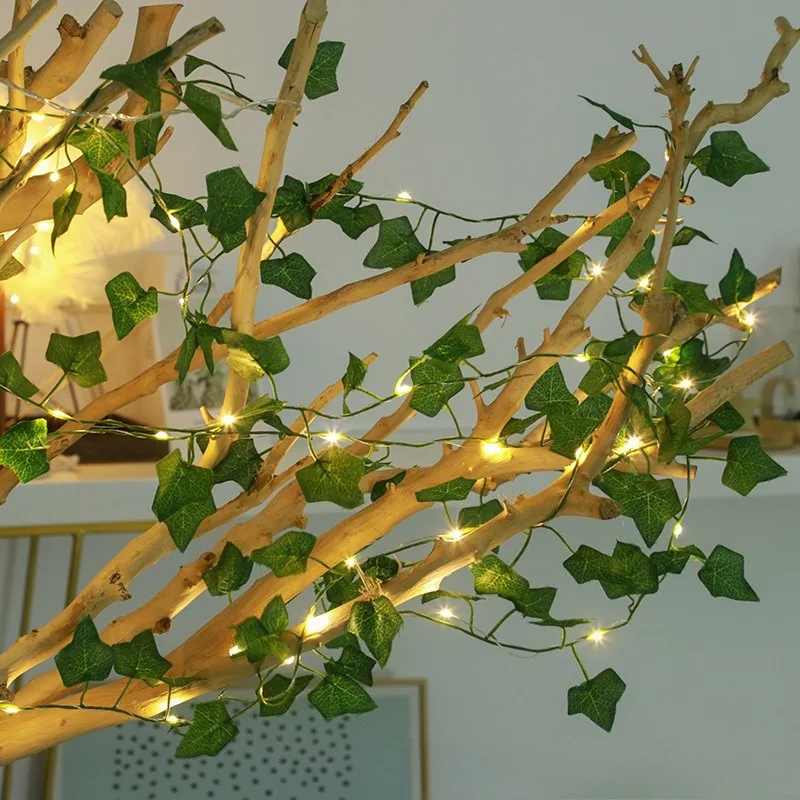 LED Green Leaf String Lights Copper Wire Fairy Lights Indoor Room Decor Bedroom Wedding Party Garden Christmas Tree Decoration
LED Green Leaf String Lights Copper Wire Fairy Lights Indoor Room Decor Bedroom Wedding Party Garden Christmas Tree Decoration