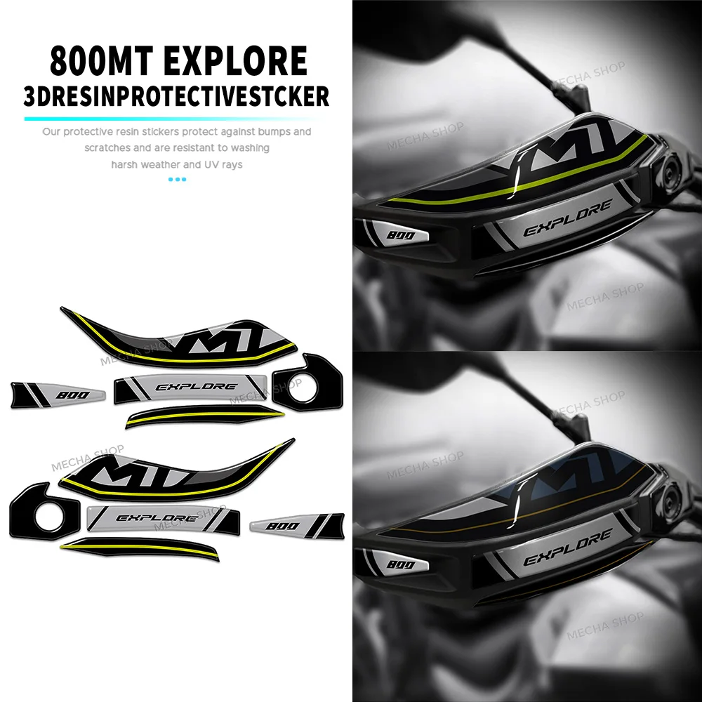 Motorcycle Handguard Decoration Accessories For CFMoto 800MT Adesivi 800 MT Explore - Sport 2022-2025 3D Epoxy Resin Sticker
Motorcycle Handguard Decoration Accessories For CFMoto 800MT Adesivi 800 MT Explore - Sport 2022-2025 3D Epoxy Resin Sticker