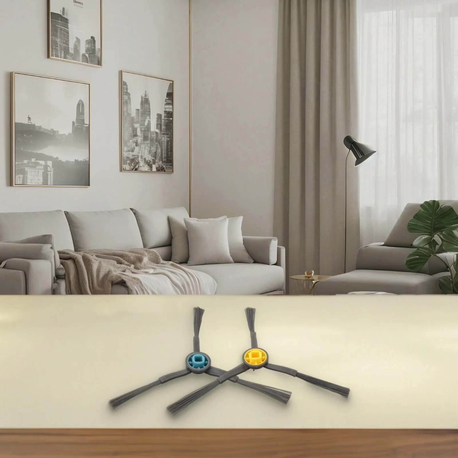 Улучшенная эффективность очистки с боковыми щетками для Midea M9/для робота-пылесоса E10S, удаление пыли и мусора
Улучшенная эффективность очистки с боковыми щетками для Midea M9/для робота-пылесоса E10S, удаление пыли и мусора