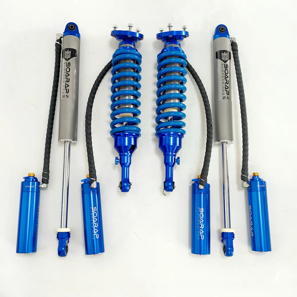 SOARAP Manufactured Off Road Racing Lift Kit With 3 Ways (Rebound, High Speed And Low Speed) Adjustable For Toyota Tacoma
SOARAP Manufactured Off Road Racing Lift Kit With 3 Ways (Rebound, High Speed And Low Speed) Adjustable For Toyota Tacoma