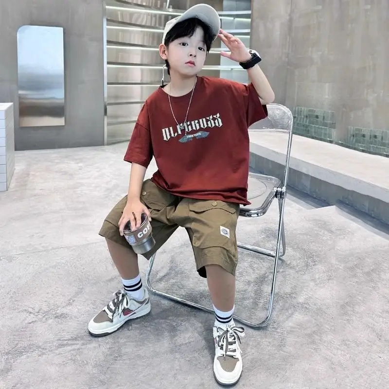 Детская одежда с буквенным принтом, комплект верхней и нижней одежды, комплекты одежды для мальчиков, корейская детская одежда для мальчиков, детская дизайнерская одежда, топы
Детская одежда с буквенным принтом, комплект верхней и нижней одежды, комплекты одежды для мальчиков, корейская детская одежда для мальчиков, детская дизайнерская одежда, топы