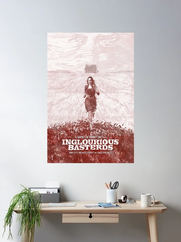 Inglourious Basterds - Movie Film Canvas Poster Print, Home Decor Wall Art Painting
Inglourious Basterds - Movie Film Canvas Poster Print, Home Decor Wall Art Painting