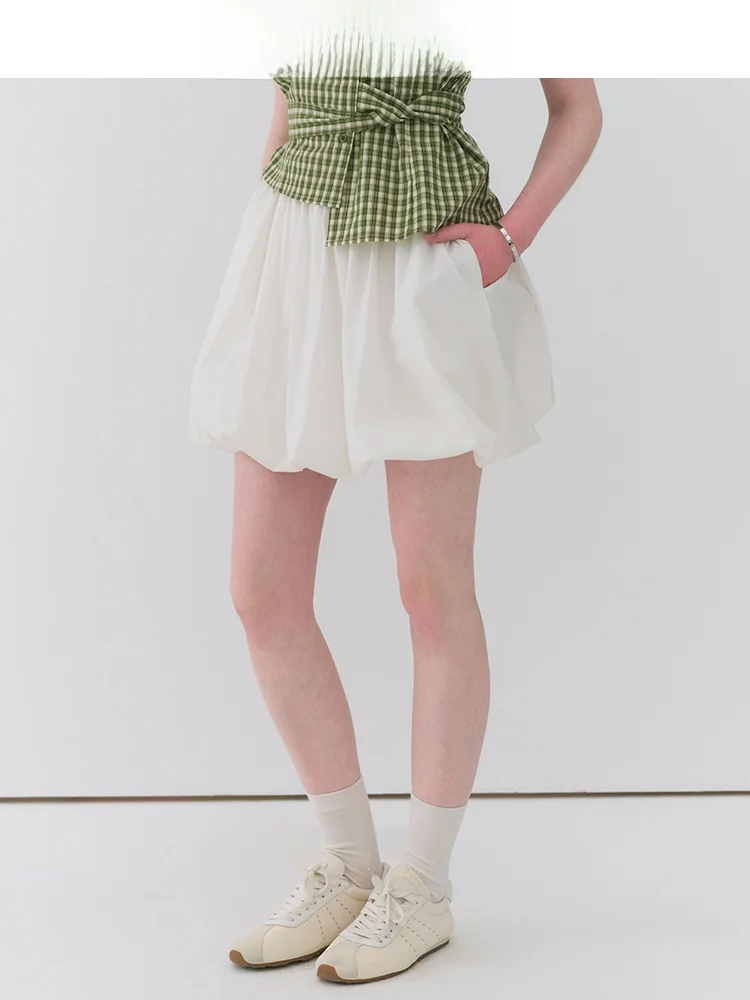 High Waist Pleated Flower Bud Half Skirt Women's Summer 2026 Slimming Puffy Short Skirt Jiujiu Brand Standard Fit Elastic Waist
High Waist Pleated Flower Bud Half Skirt Women's Summer 2026 Slimming Puffy Short Skirt Jiujiu Brand Standard Fit Elastic Waist