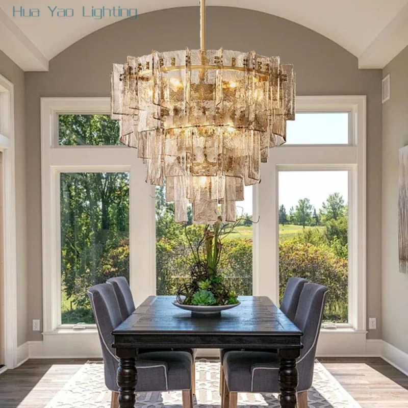 Nordic Classic Brushed Gold Ceiling Chandelier Glass Light Fixture Vintage 2025 Luxury Hanglamp Living Room Dining Table Lamps
Nordic Classic Brushed Gold Ceiling Chandelier Glass Light Fixture Vintage 2025 Luxury Hanglamp Living Room Dining Table Lamps