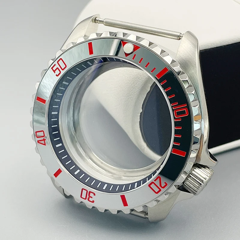 42mm NH35 Case SKX007 Watch Case Dome Double Sapphire Glass Ceramic Insert for NH36 4R 6R 7S Movement 28.5mm Dial Repair Parts
42mm NH35 Case SKX007 Watch Case Dome Double Sapphire Glass Ceramic Insert for NH36 4R 6R 7S Movement 28.5mm Dial Repair Parts