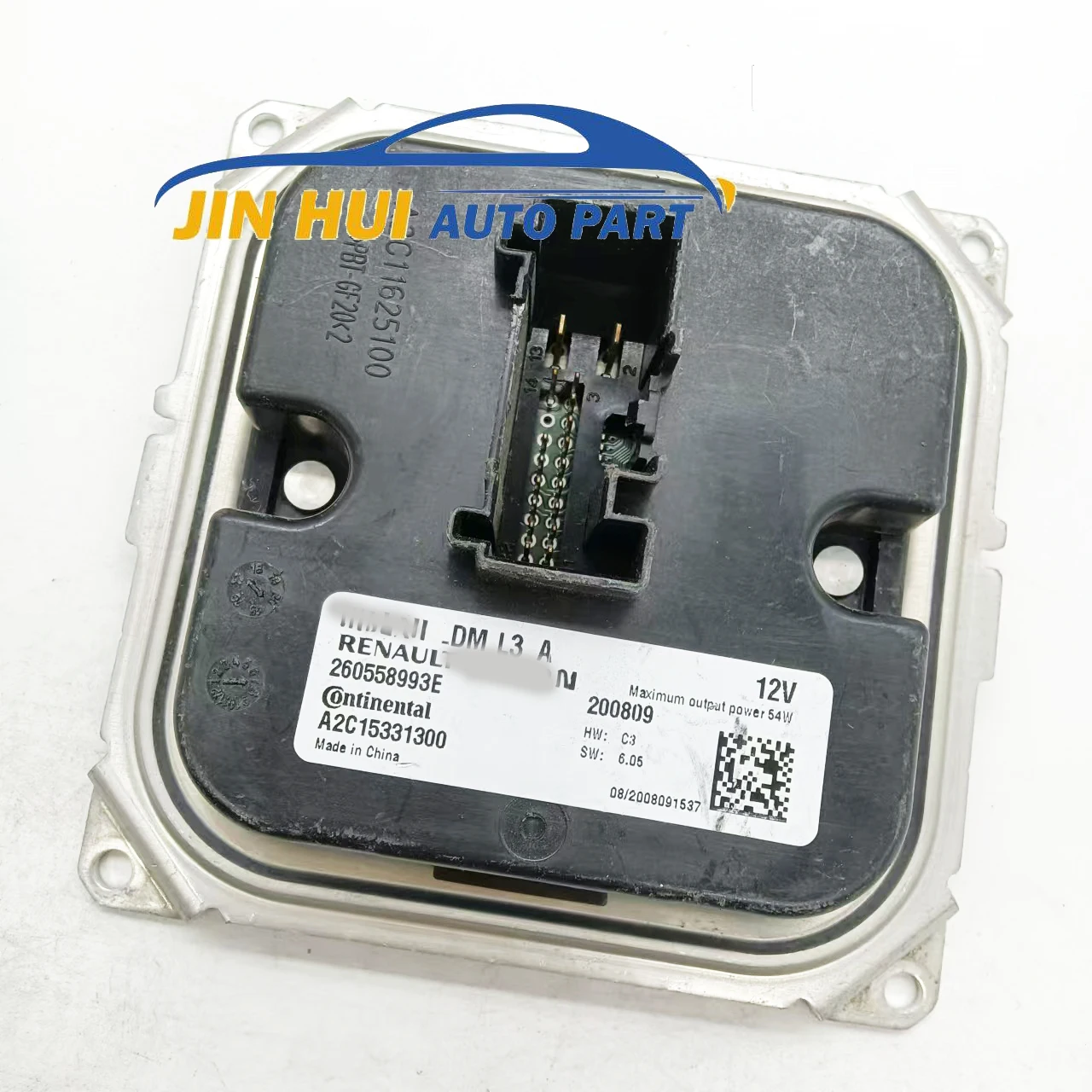A2C 15331300 Оригинальный использованный модуль контроллера светодиодных фар, подходящий для автомобильных аксессуаров Renault Niss-an 260558993 E
A2C 15331300 Оригинальный использованный модуль контроллера светодиодных фар, подходящий для автомобильных аксессуаров Renault Niss-an 260558993 E