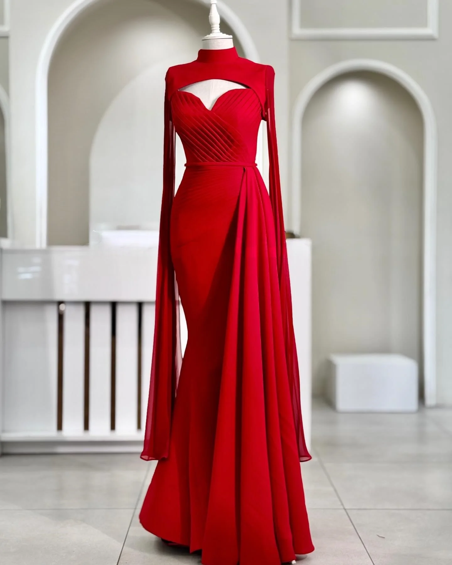 Customized Fashion Jersey Mermaid Shawl Evening Dresses Strapless Sleeveless Panel Train Red Special Occasion Gowns Mo
Customized Fashion Jersey Mermaid Shawl Evening Dresses Strapless Sleeveless Panel Train Red Special Occasion Gowns Mo