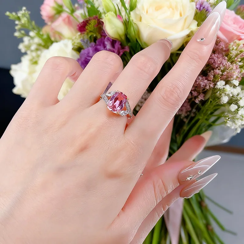 Роскошные женские кольца с высокоуглеродистым бриллиантом Solitaire 8x11 мм — обручальное кольцо из стерлингового серебра 925 пробы и свадебные обручальные украшения
Роскошные женские кольца с высокоуглеродистым бриллиантом Solitaire 8x11 мм — обручальное кольцо из стерлингового серебра 925 пробы и свадебные обручальные украшения