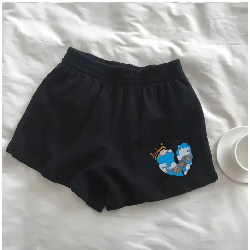 Elastic waist summer female Shorts Y2k casual beach party hanbok size high waist letter cute printed sports shorts female
Elastic waist summer female Shorts Y2k casual beach party hanbok size high waist letter cute printed sports shorts female