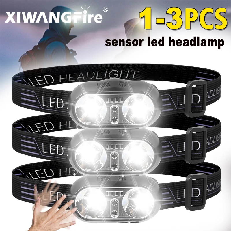 Strong Light Headlamp Mini Led Night Fishing Powerful Torch Head Lamp Outdoor Waterproof Camping Portable LED Sensor Headlamps
Strong Light Headlamp Mini Led Night Fishing Powerful Torch Head Lamp Outdoor Waterproof Camping Portable LED Sensor Headlamps