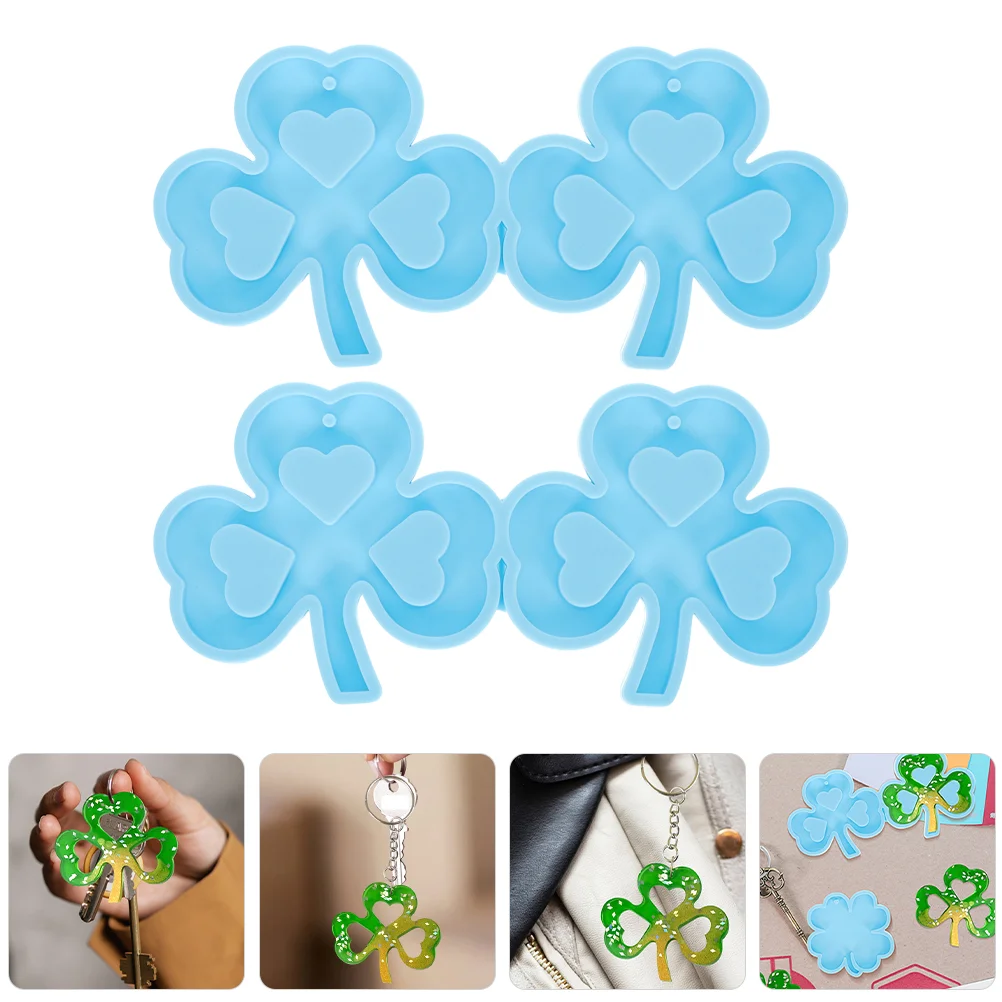 2 Pcs Shamrock Stencil Molds for Resin DIY Craft Silicone Earring Casting Pendant Jewelry Hanging Adornment
2 Pcs Shamrock Stencil Molds for Resin DIY Craft Silicone Earring Casting Pendant Jewelry Hanging Adornment