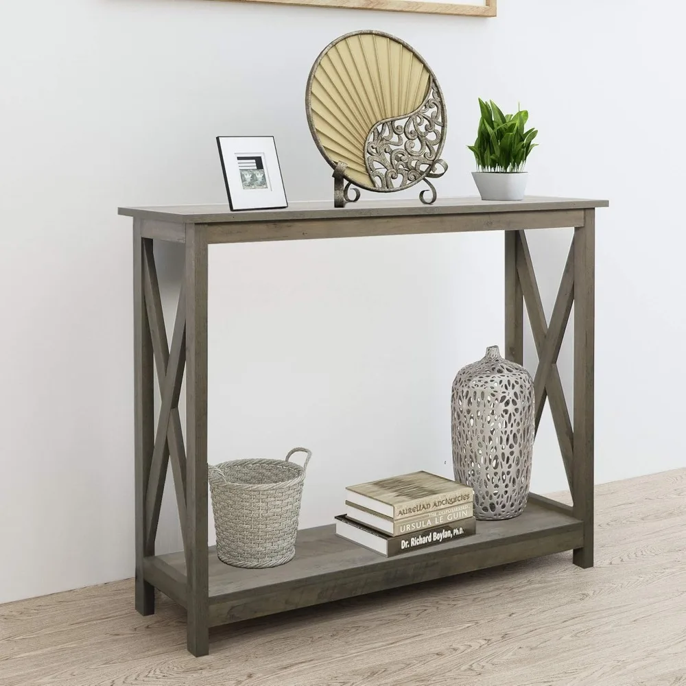 Sophia Console Table Entryway Table Sofa Table, Modern Farmhouse Wood Console Table with 2-Tier Storage, 39 Inch
Sophia Console Table Entryway Table Sofa Table, Modern Farmhouse Wood Console Table with 2-Tier Storage, 39 Inch