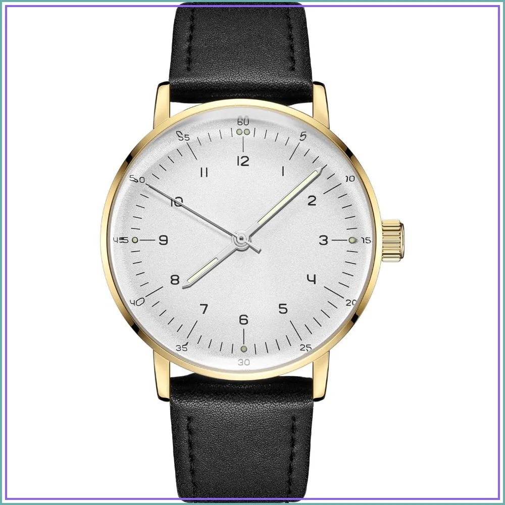 Vintage Mechanical Watch, Domed Glass, 40mm Case, Minimalist Manual Winding, Unisex
Vintage Mechanical Watch, Domed Glass, 40mm Case, Minimalist Manual Winding, Unisex