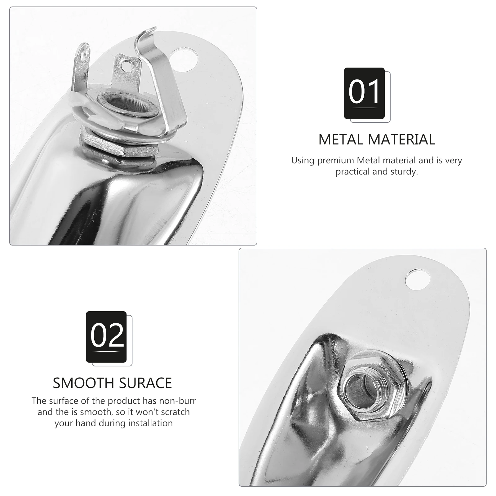 Electric Plate Replacement Pickup Jack Socket Parts Metal Output Jack Durable Guitar Accessories Fit Guitar Body
Electric Plate Replacement Pickup Jack Socket Parts Metal Output Jack Durable Guitar Accessories Fit Guitar Body
