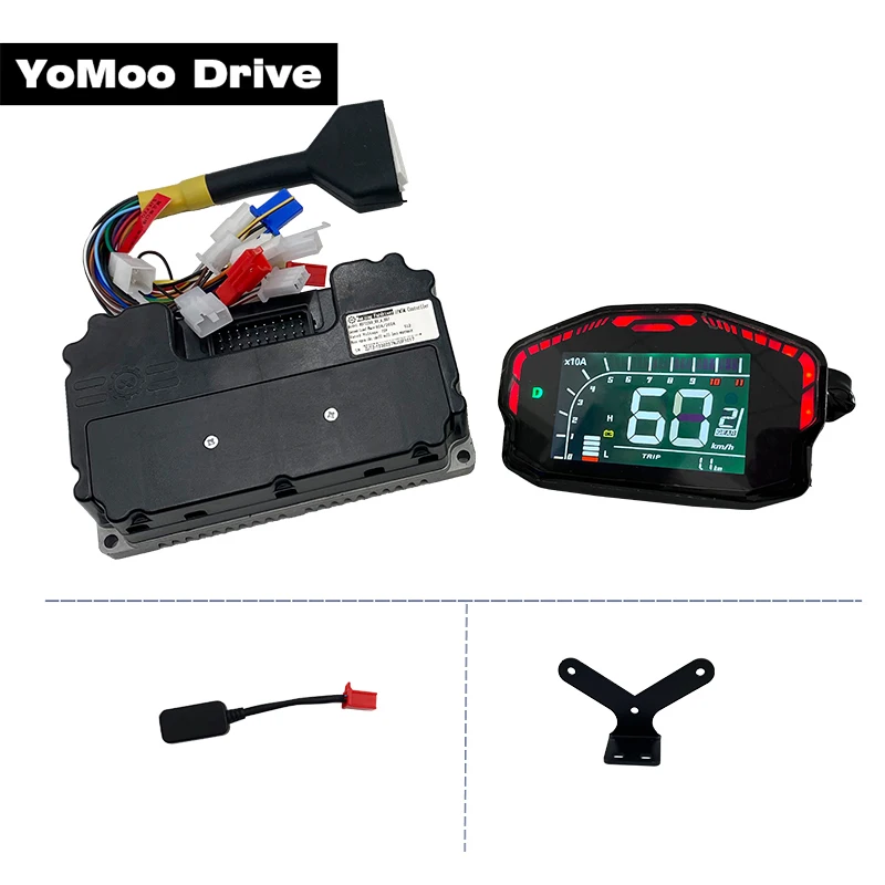 FarDriver ND72260 80A DC 1000W 1500W Hall Sensor Hub Motor Controller With DKD Display And Bluetooth For Electric Scooter Bike
FarDriver ND72260 80A DC 1000W 1500W Hall Sensor Hub Motor Controller With DKD Display And Bluetooth For Electric Scooter Bike