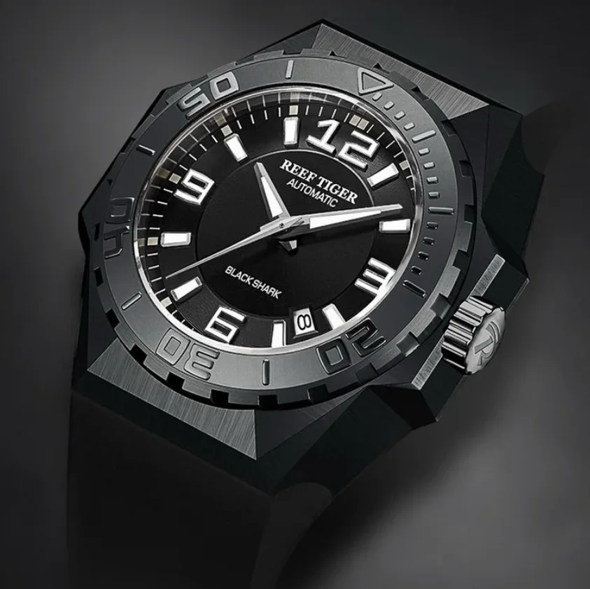 Мужские автоматические часы Reef Tiger, 43 мм, механические наручные часы, водонепроницаемые, 10ATM, военные, с люминесцентным покрытием C3, RGA6903
Мужские автоматические часы Reef Tiger, 43 мм, механические наручные часы, водонепроницаемые, 10ATM, военные, с люминесцентным покрытием C3, RGA6903