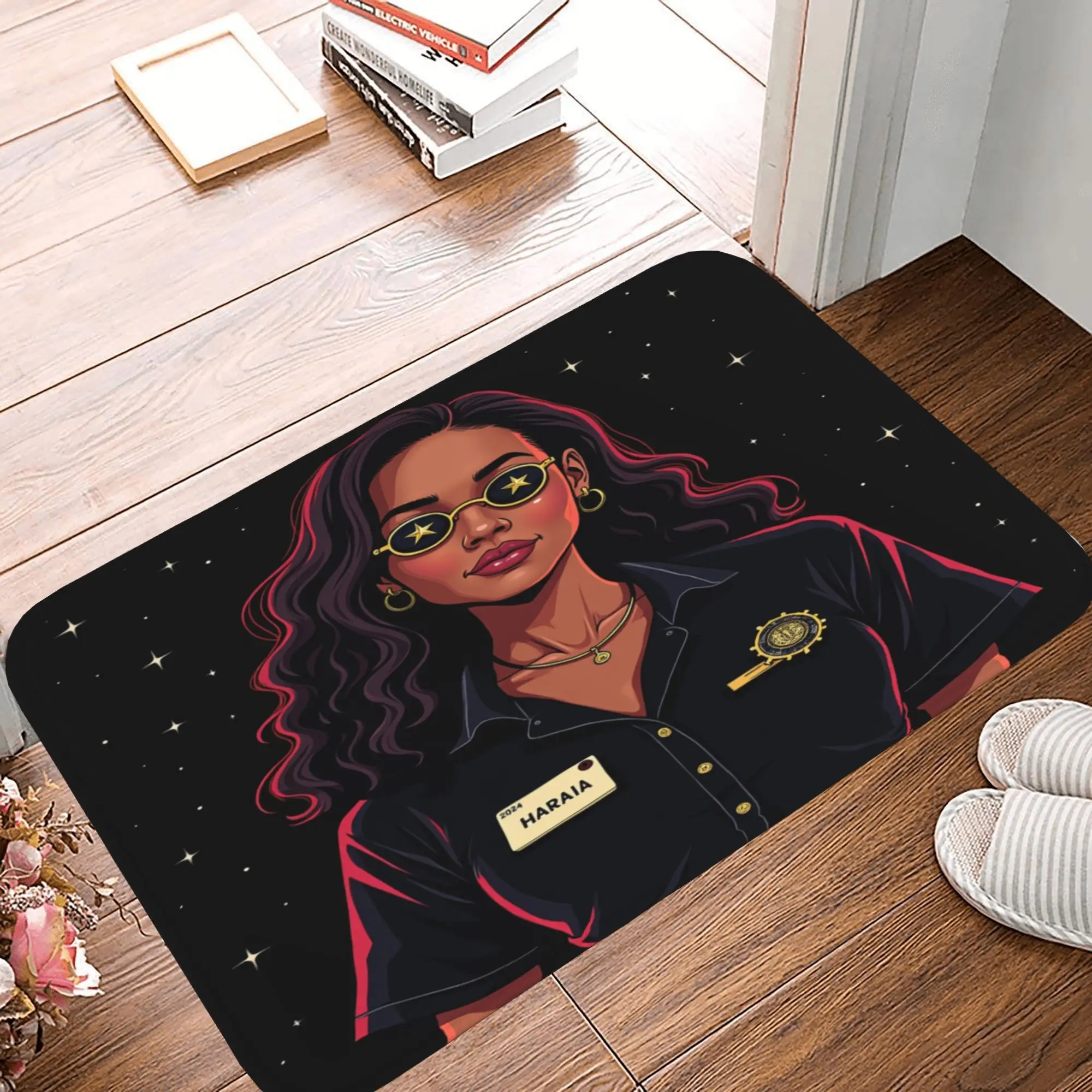 Супервпитывающие напольные коврики и матовый материал, футуристическая иллюстрация персонажей на космическую тематику, нескользящий ковер, быстросохнущий и мягкий, Fo
Супервпитывающие напольные коврики и матовый материал, футуристическая иллюстрация персонажей на космическую тематику, нескользящий ковер, быстросохнущий и мягкий, Fo