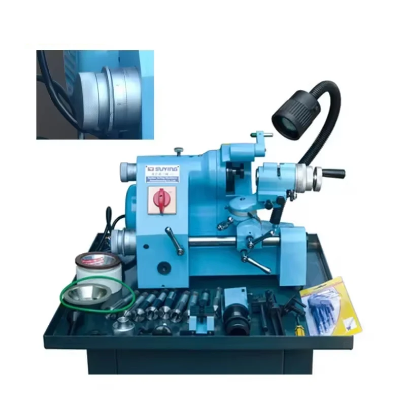 Drill Bit Grinder Sharpener Knife Sharpening Machine for End Mill Twist Drill Cutter Grinding Tool U2U3 Universal 220V/380V
Drill Bit Grinder Sharpener Knife Sharpening Machine for End Mill Twist Drill Cutter Grinding Tool U2U3 Universal 220V/380V