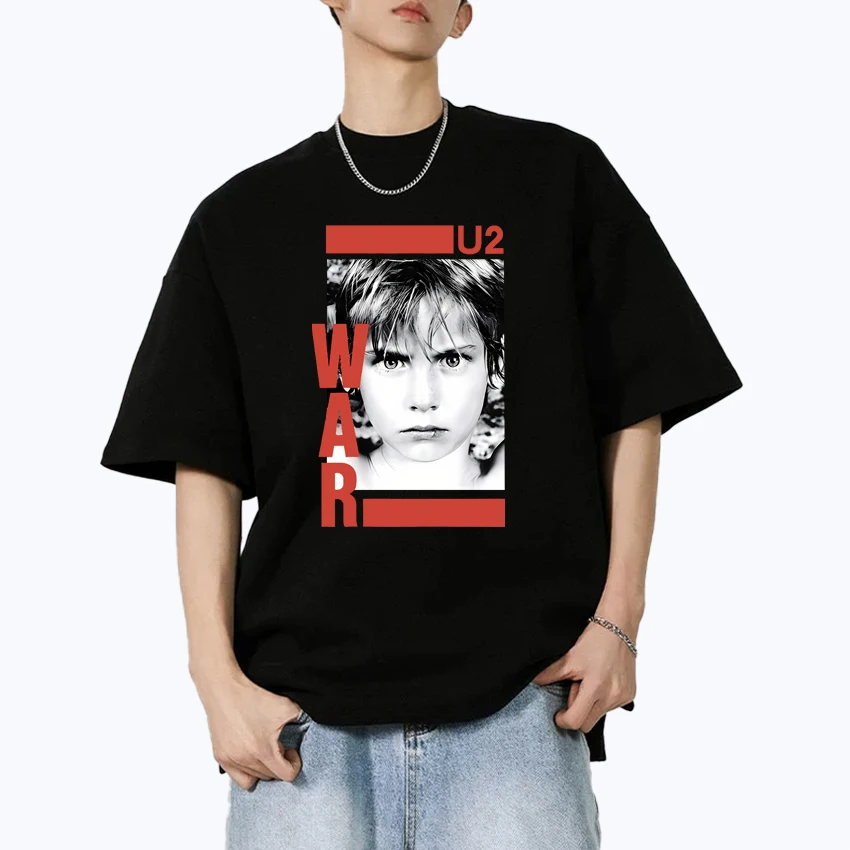 2025 Hot sale Summer Oversized T-shirt U2 Music Graphics streetwear Metal Rap Rock Band short sleeve t-shirts 100% Cotton Unisex
2025 Hot sale Summer Oversized T-shirt U2 Music Graphics streetwear Metal Rap Rock Band short sleeve t-shirts 100% Cotton Unisex