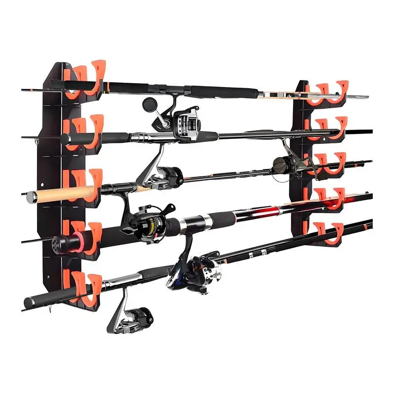 Garage Fishing Rod Holder Horizontal Fishing Rod Rack Space-Saving Hanger For Stick Tackle Horizontal Mounting
Garage Fishing Rod Holder Horizontal Fishing Rod Rack Space-Saving Hanger For Stick Tackle Horizontal Mounting