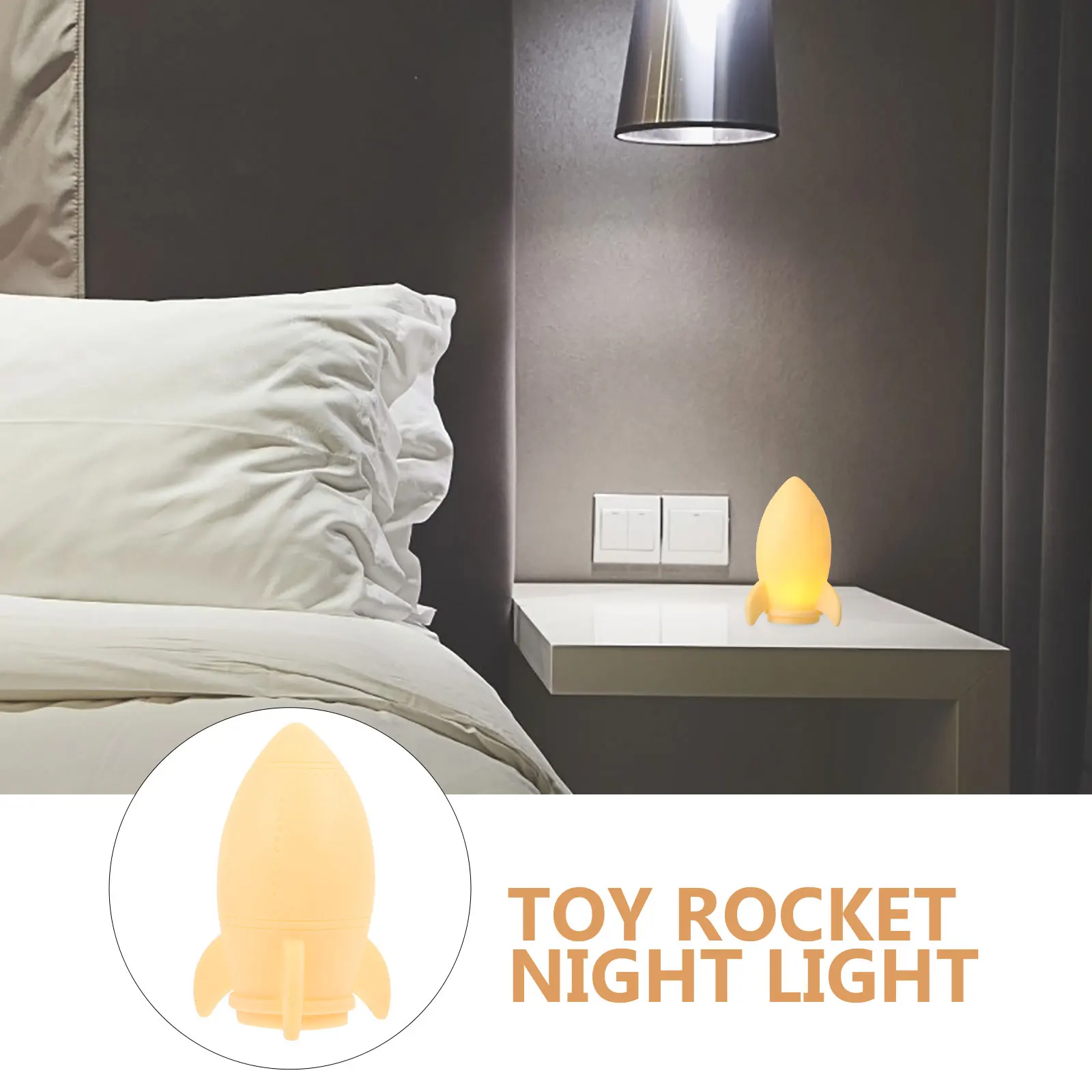 2pcs Rocket shape Night Light Small LED Lamp Warm Color Baby Feeding Room Sleeping Decor Lovely Home Use Lamp
2pcs Rocket shape Night Light Small LED Lamp Warm Color Baby Feeding Room Sleeping Decor Lovely Home Use Lamp