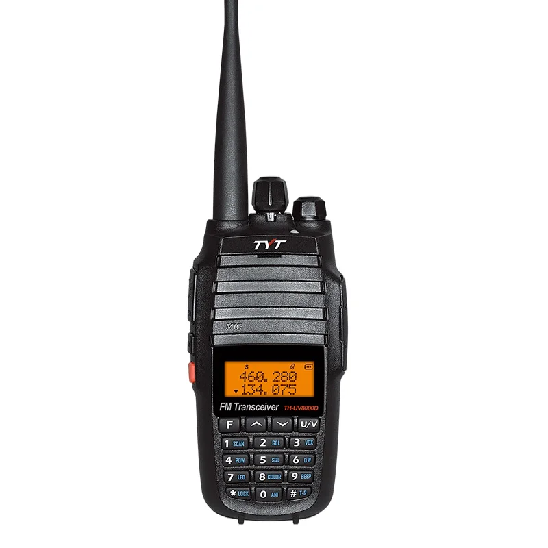 TYT UV 8000D Dual Band High Power Display Outdoor Handheld Handfree VOX FM Two-Way Radio Long Range Walkie Talkie TYT UV8000D
TYT UV 8000D Dual Band High Power Display Outdoor Handheld Handfree VOX FM Two-Way Radio Long Range Walkie Talkie TYT UV8000D
