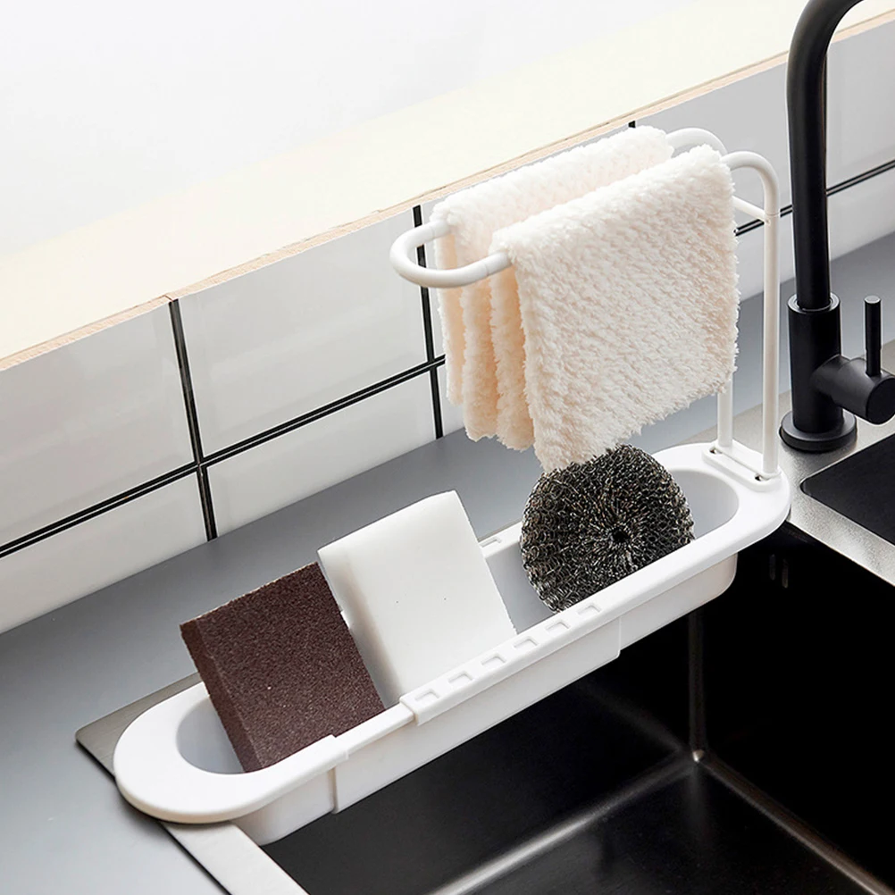 Plastic Telescopic Sink Rack able Kitchen ganizer Drain Basket Dish Gadget Storage Tool Home Storage Solution
Plastic Telescopic Sink Rack able Kitchen ganizer Drain Basket Dish Gadget Storage Tool Home Storage Solution