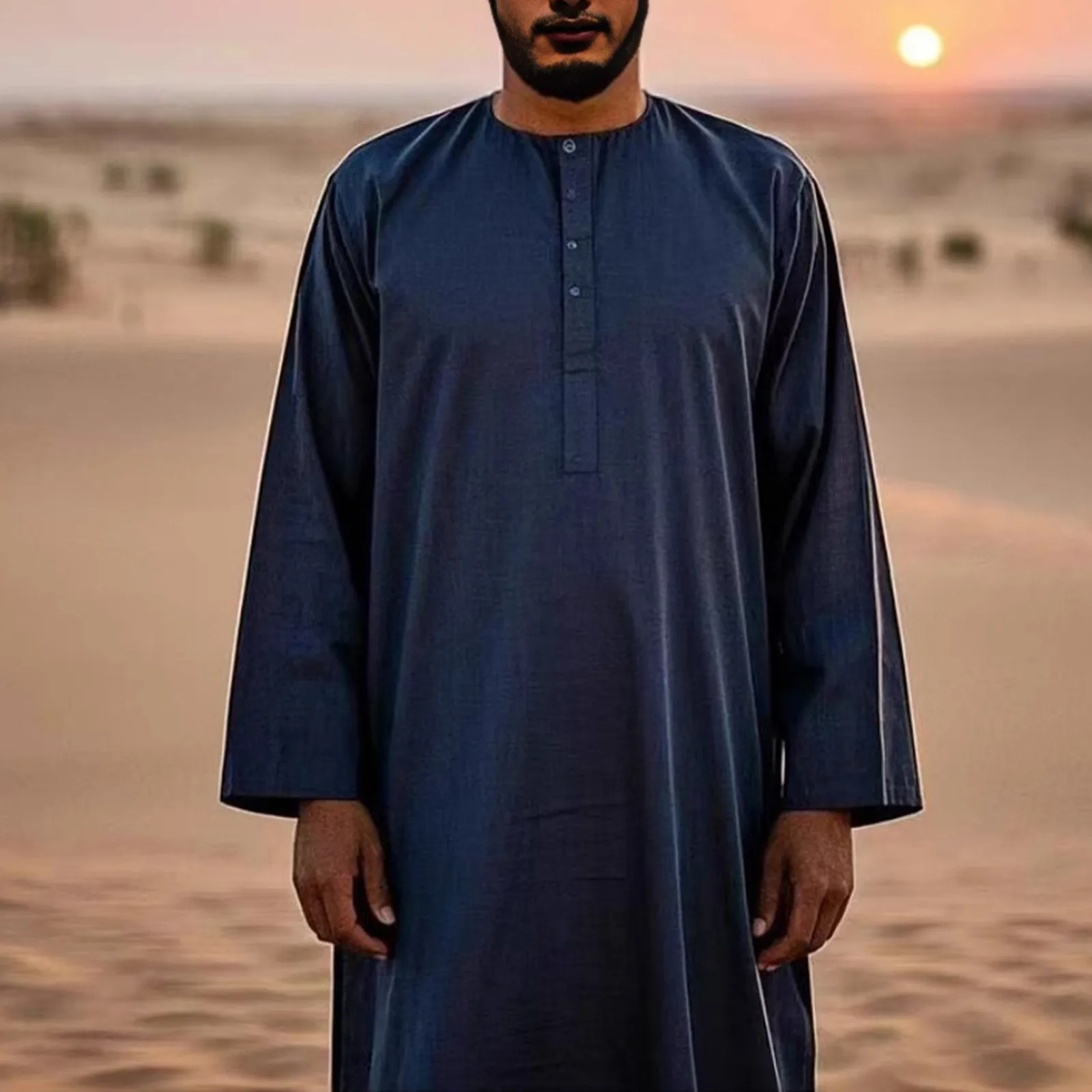 Middle East Men'S Robe Casual Comfort Muslim Robe Omani Robe Muslim Arabic Kaftan Islamic Abaya Robes Jubba Thobe Men Clothing
Middle East Men'S Robe Casual Comfort Muslim Robe Omani Robe Muslim Arabic Kaftan Islamic Abaya Robes Jubba Thobe Men Clothing