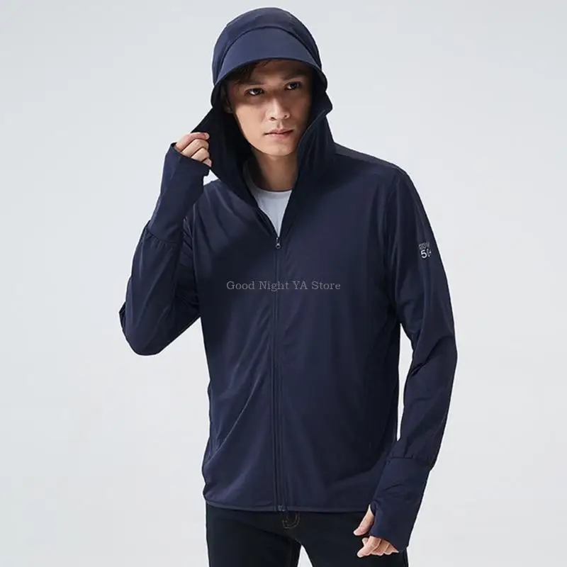 Mens Summer UV Sun Protective Long Sleeve Coat Lightweight Hooded Shirt
Mens Summer UV Sun Protective Long Sleeve Coat Lightweight Hooded Shirt