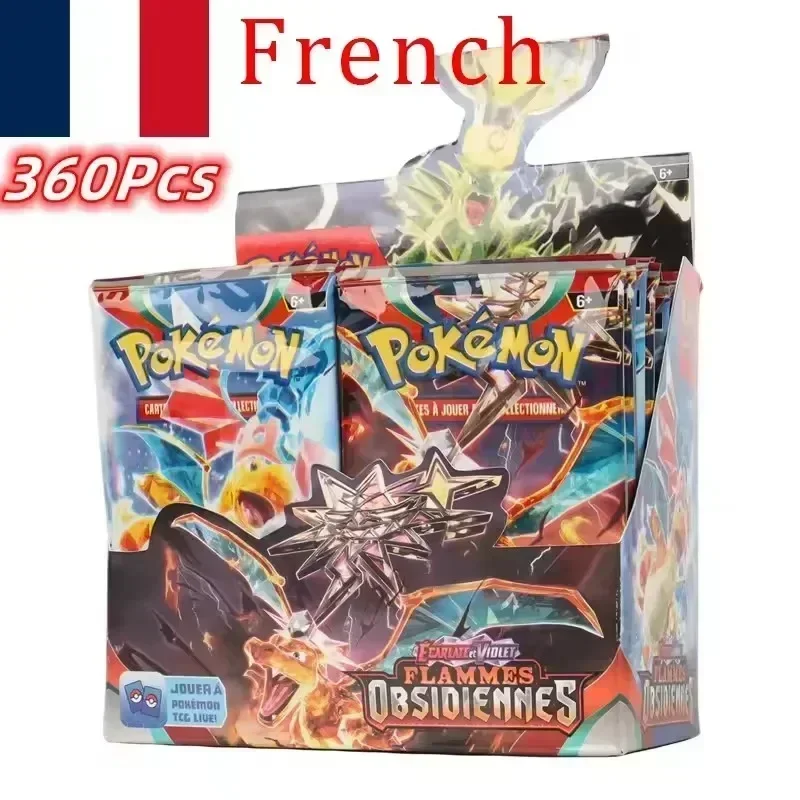 *360P Французский Pokémon TCG: Ecarlet & Violet Etsncelles Astral Radiance Obsidian Flames Booster Box Карты Pokemon Game 36 Pack Box
*360P Французский Pokémon TCG: Ecarlet & Violet Etsncelles Astral Radiance Obsidian Flames Booster Box Карты Pokemon Game 36 Pack Box