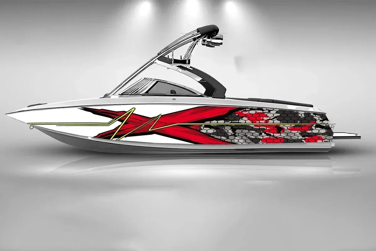 Honeycomb camouflage abstract Boat sticker fashion custom fish boat sticker vinyl waterproof boat wrap Graphic wrap decal
Honeycomb camouflage abstract Boat sticker fashion custom fish boat sticker vinyl waterproof boat wrap Graphic wrap decal