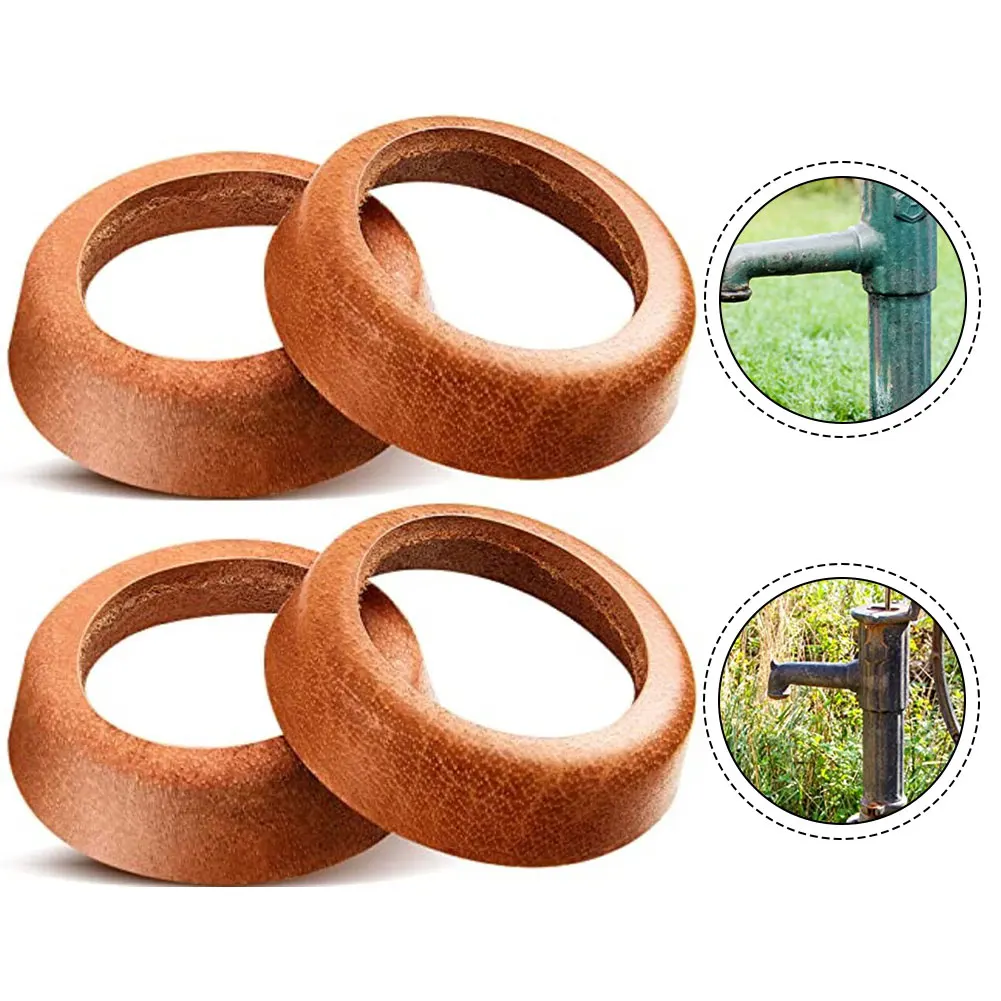 4Pcs Leather Cuff Handle Pump Replacement For Model 75 Handle Pump Piston Sleeve Sealing Swing Pump Accessories Waterproof
4Pcs Leather Cuff Handle Pump Replacement For Model 75 Handle Pump Piston Sleeve Sealing Swing Pump Accessories Waterproof