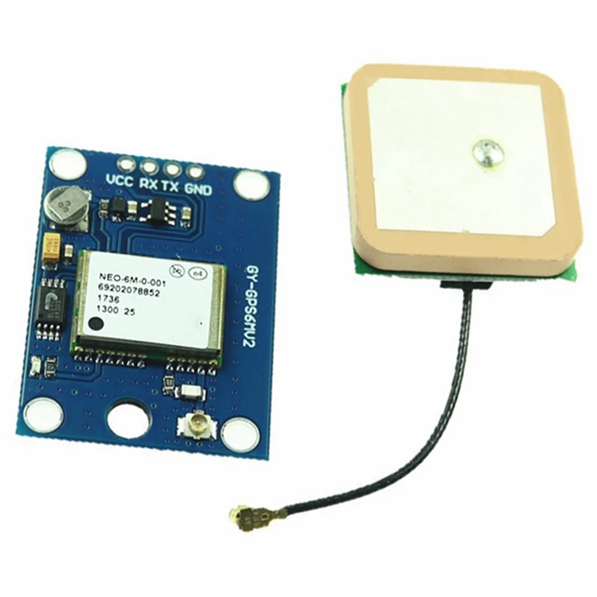 B13C GY-NEO-6MV2 NEO-6M GPS-модуль с большой антенной управления полетом EEPROM MWC APM2.5 
B13C GY-NEO-6MV2 NEO-6M GPS-модуль с большой антенной управления полетом EEPROM MWC APM2.5
