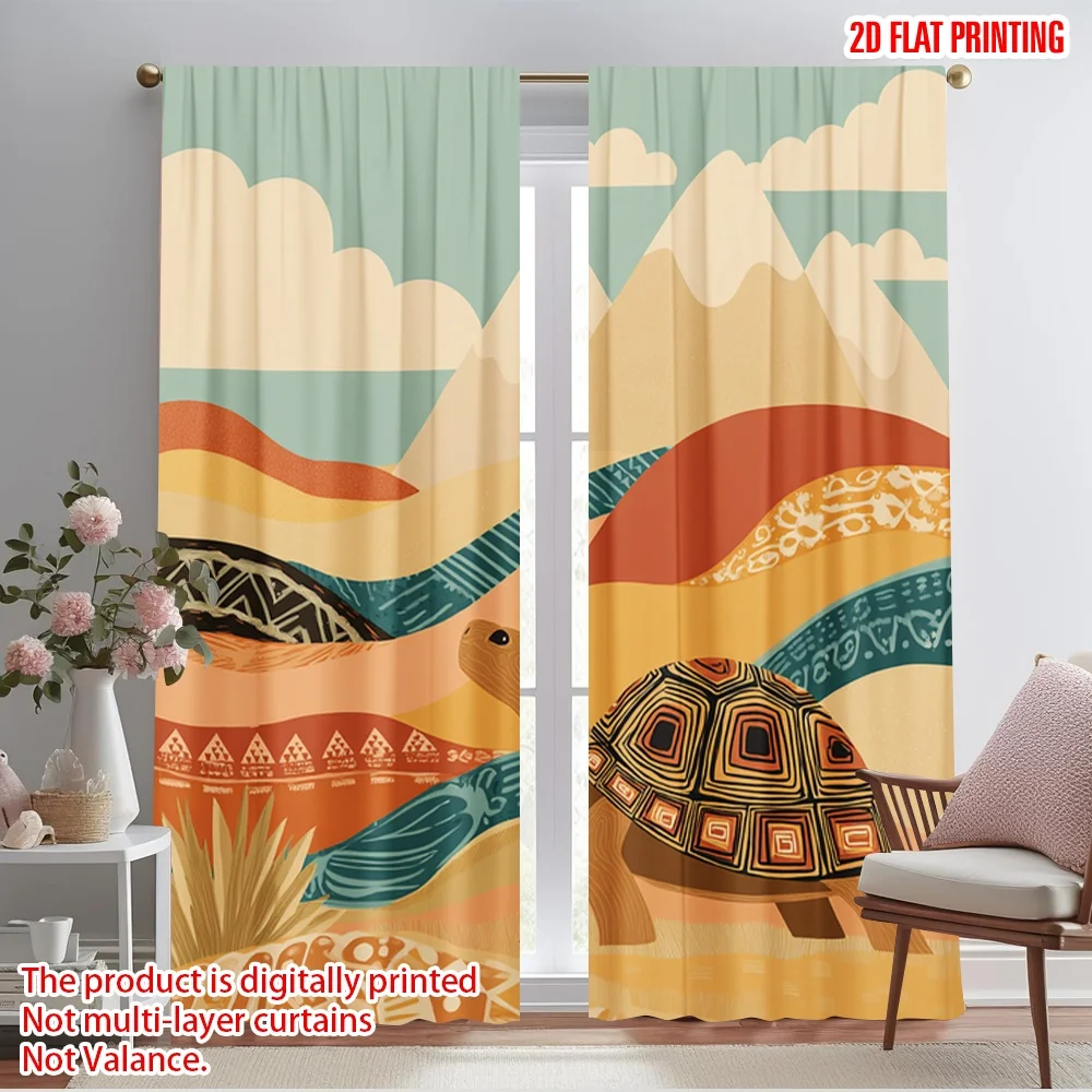 2pcs 2D flat printing Party Curtains Desert Turtle Landscape 100% Polyester Without Electricity Festive Holiday for Holiday
2pcs 2D flat printing Party Curtains Desert Turtle Landscape 100% Polyester Without Electricity Festive Holiday for Holiday