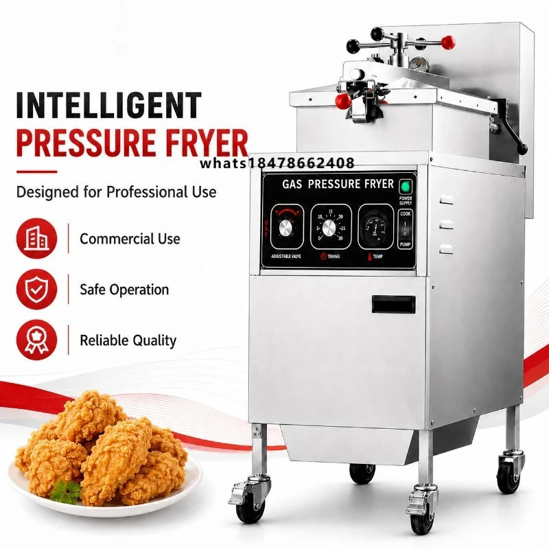 Pfe-800 Henny American USA Style Computron 8000 Chicken Broasted Henny Gas Pressure Fryer for Fast Food KFC Restaurant
Pfe-800 Henny American USA Style Computron 8000 Chicken Broasted Henny Gas Pressure Fryer for Fast Food KFC Restaurant