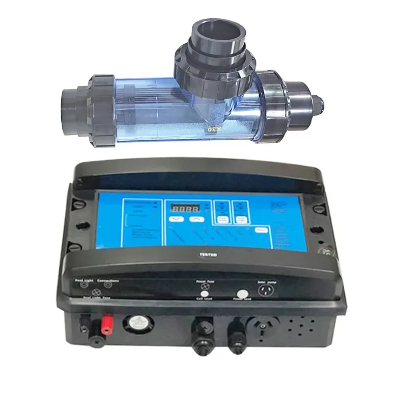 Factory Swimming Pool Accessories New Model Digital Water Disinfection Swimming Pool Salt Chlorinator
Factory Swimming Pool Accessories New Model Digital Water Disinfection Swimming Pool Salt Chlorinator