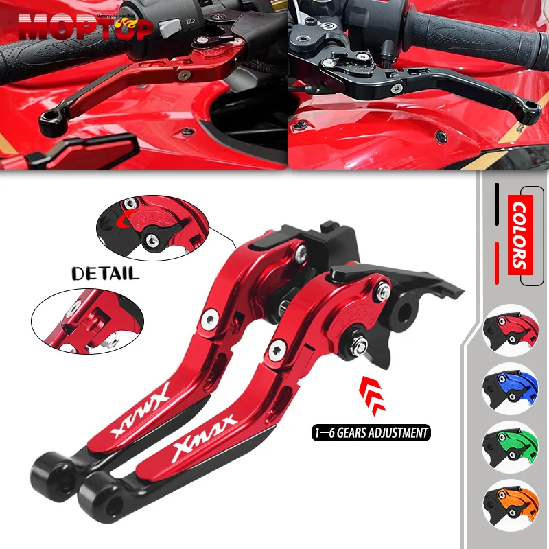 NEW For XMAX 300 XMAX400 xmax250 X-MAX 125 2016-2024 Motorcycle Adjustable Folding Brake Clutch Levers Extendable Handles Lever
NEW For XMAX 300 XMAX400 xmax250 X-MAX 125 2016-2024 Motorcycle Adjustable Folding Brake Clutch Levers Extendable Handles Lever