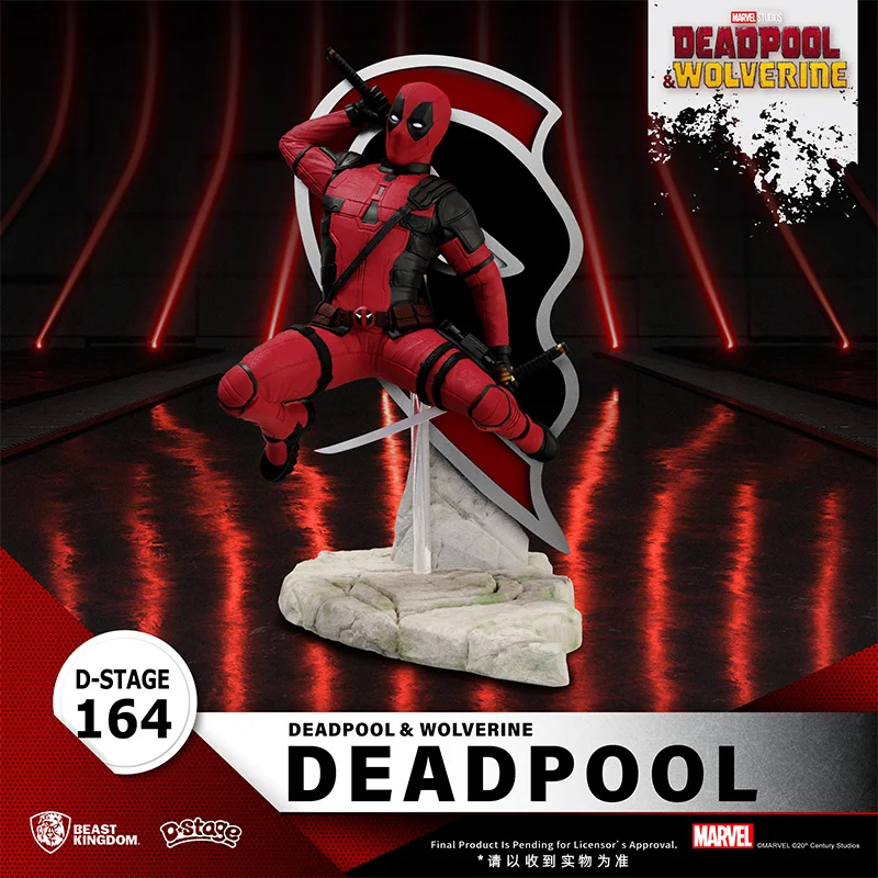 Authentic New Beast Kingdom Marvel Deadpool And Wolverine Figurine Desktop Ornament For Boys' Holiday Birthday Gift
Authentic New Beast Kingdom Marvel Deadpool And Wolverine Figurine Desktop Ornament For Boys' Holiday Birthday Gift