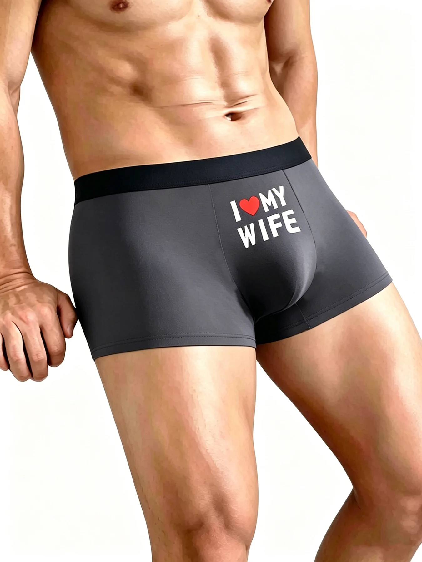 1PCS Men's Boxer Briefs Men's "I ❤️ MY WIFE" printed Boxer briefs (multi-color optional)
1PCS Men's Boxer Briefs Men's "I ❤️ MY WIFE" printed Boxer briefs (multi-color optional)