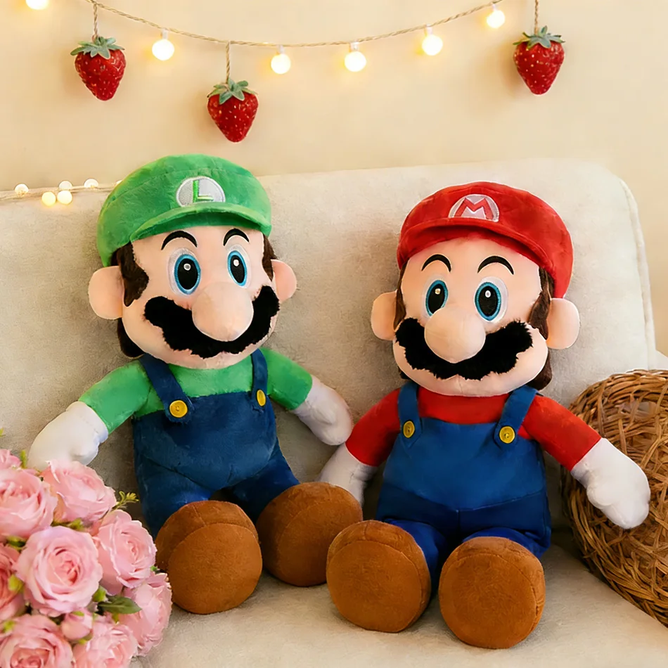 28 см новый Super Mario Bros плюшевый классический Mario Luigi милый мультфильм мягкая игрушка мягкая кукла Рождественский подарок
28 см новый Super Mario Bros плюшевый классический Mario Luigi милый мультфильм мягкая игрушка мягкая кукла Рождественский подарок