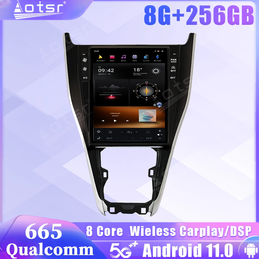 Qualcomm Snapdragon 665 Android 11 Car Radio For Toyota Harrier 2013 2014 2015 2016 2017 2018 Video GPS Carplay Stereo Head Unit
Qualcomm Snapdragon 665 Android 11 Car Radio For Toyota Harrier 2013 2014 2015 2016 2017 2018 Video GPS Carplay Stereo Head Unit