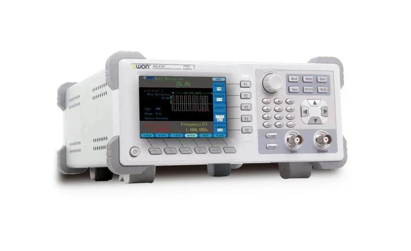 New AG4151 Single150MHZ 400MSa/S 14bits DDS Arbitrary Waveform Generator
New AG4151 Single150MHZ 400MSa/S 14bits DDS Arbitrary Waveform Generator