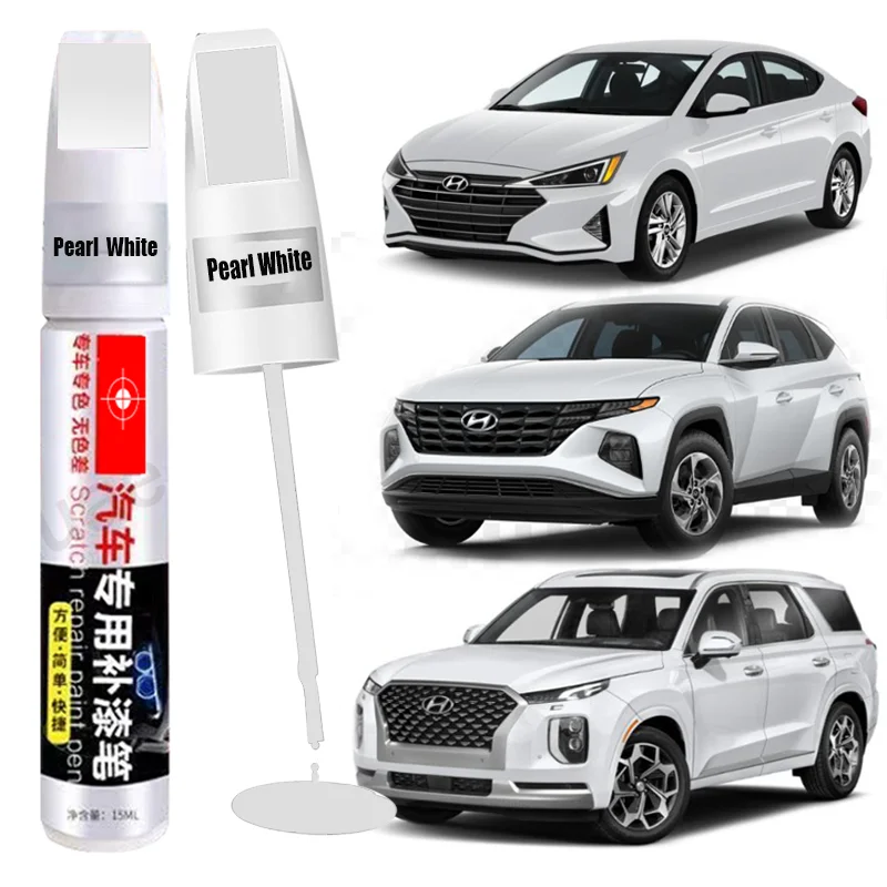 For Hyundai Hyper White Car Touch Up Paint Pen Automotive Scratch Remover DIY White Pearl Car Paint Repair Pen WC9/WW2/TW3
For Hyundai Hyper White Car Touch Up Paint Pen Automotive Scratch Remover DIY White Pearl Car Paint Repair Pen WC9/WW2/TW3