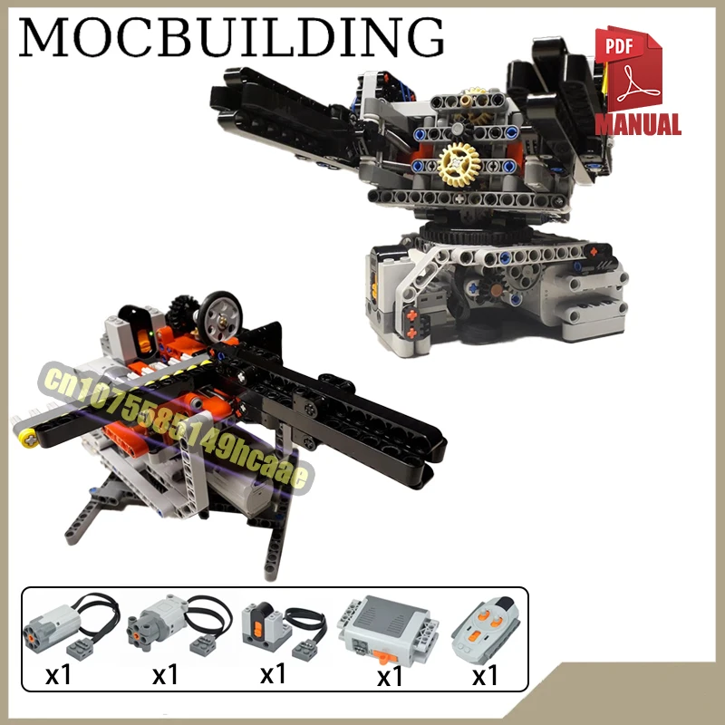 RC Tank Turret Model with Motors Remote Control Technology MOC Building Blocks Army Toy Construction Toys Gift
RC Tank Turret Model with Motors Remote Control Technology MOC Building Blocks Army Toy Construction Toys Gift