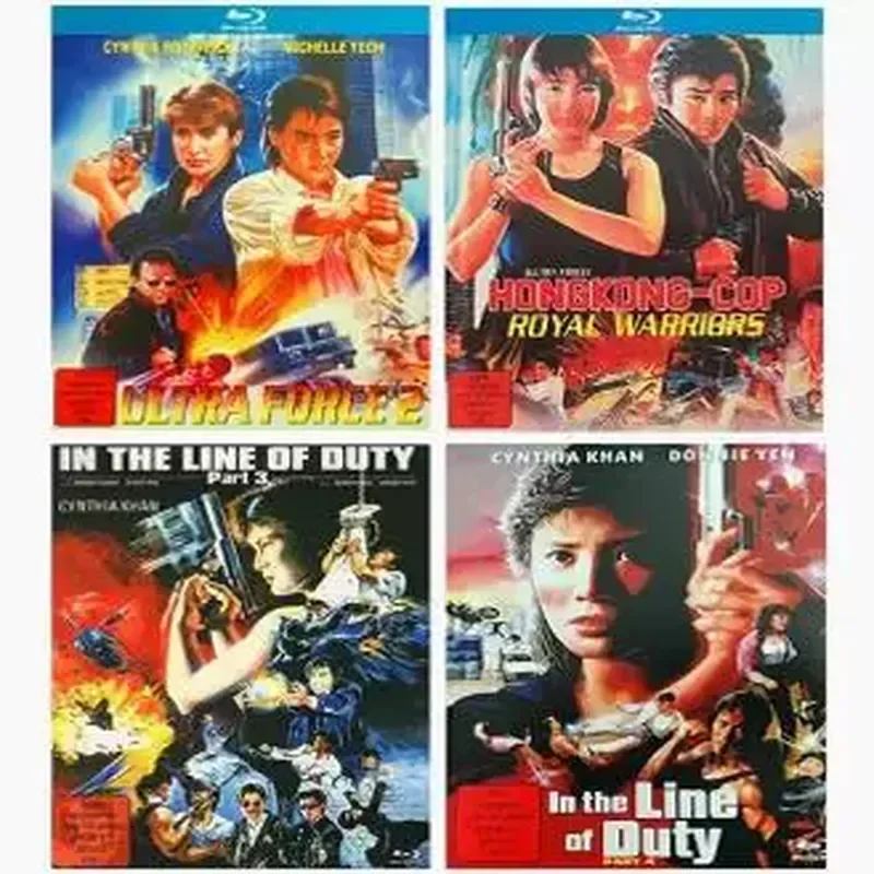 BD Blu-ray Hong Kong Action Movie Royal Senior Sister Volumes 1 to 4 1080p High Definition 4 Disc Set
BD Blu-ray Hong Kong Action Movie Royal Senior Sister Volumes 1 to 4 1080p High Definition 4 Disc Set