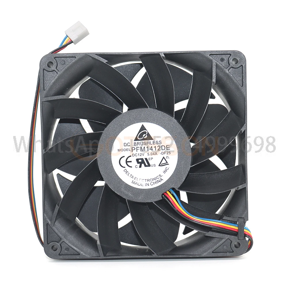 Original Delta pfm1412de 14038 14cm 5.04a 12V 4-wire violent large air volume cooling fan
Original Delta pfm1412de 14038 14cm 5.04a 12V 4-wire violent large air volume cooling fan