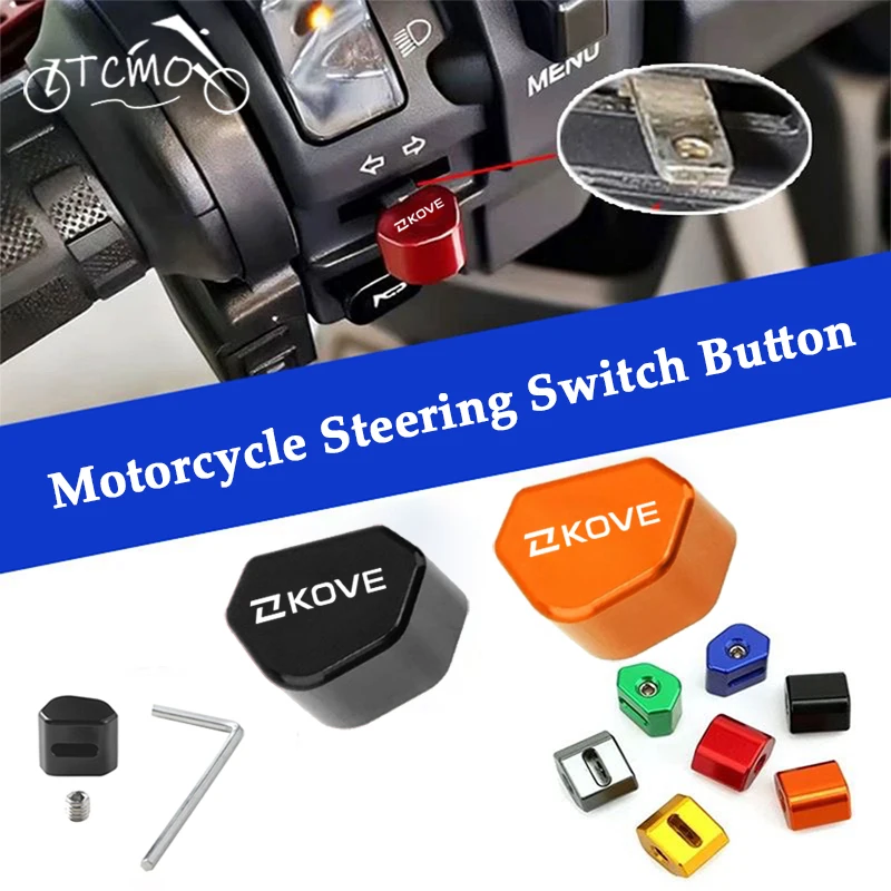 For KOVE 450RR 321RR 450R 525F 500F 800X 525X 500X KY500X 800 450 321 X KY Motorcycle CNC Turn Signal Switch Button Key Cap
For KOVE 450RR 321RR 450R 525F 500F 800X 525X 500X KY500X 800 450 321 X KY Motorcycle CNC Turn Signal Switch Button Key Cap