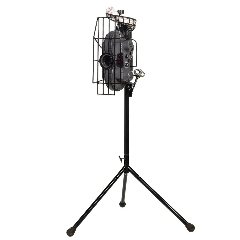 Dual-Wheel Baseball Pitching Machine for Solo Hitting Training, Fielding or Coaching, 40 to 68 MPH 
Dual-Wheel Baseball Pitching Machine for Solo Hitting Training, Fielding or Coaching, 40 to 68 MPH