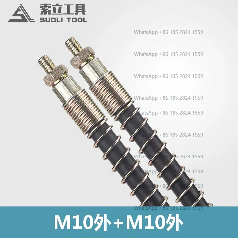 Brand new 1PCS tools high-pressure oil hose contains 70MPA hydraulic oil hose with internal and external threads of 3/8 joint.
Brand new 1PCS tools high-pressure oil hose contains 70MPA hydraulic oil hose with internal and external threads of 3/8 joint.
